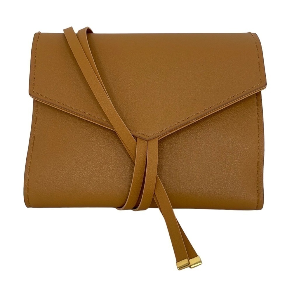 Glass Ladder & Co NWT Brown Vegan Leather Katherine Tech Organizer Case Holder